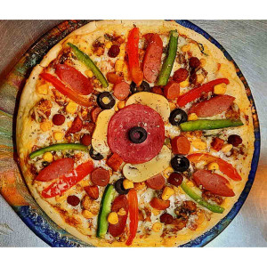 The Everything Beef Pizza